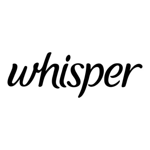 Whisper brand image