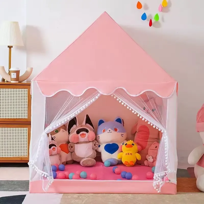 Kids Castle Play Tent House – Indoor & Outdoor Princess Playhouse