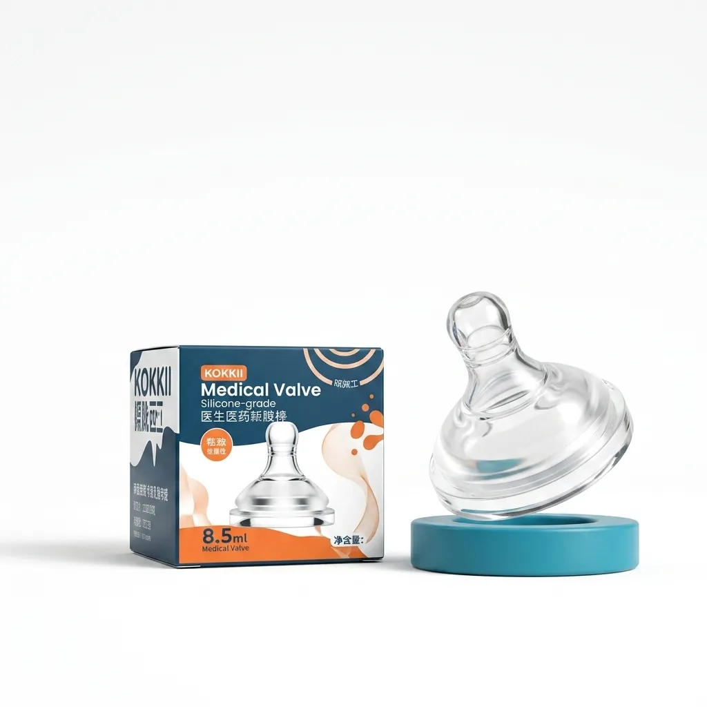 KOKKII Medical Silicone Baby Bottle Nipple Valve